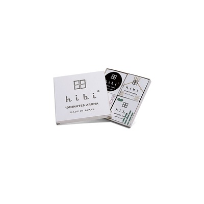 히비 아로마 향초 Hibi 10minutes Aroma Gift Box White
