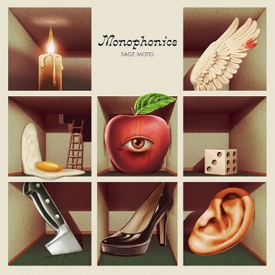 모노포닉스 Monophonics - Sage Motel (Transparent Orange w/ Black Swirl LP)