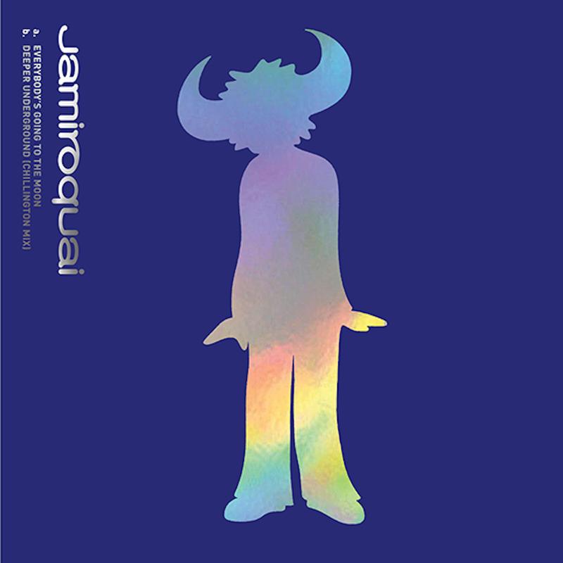 자미로콰이 Jamiroquai - Everybody&#039;s Going to the Moon (LP)P2 (7inch Purple SP)