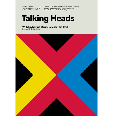 토킹 헤즈 Talking Heads At Electric Ballroom Limited Edition Graphic Art Print
