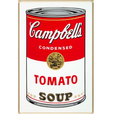 앤디 워홀 아트 포스터 Andy Warhol - Campbell`s Soup Can Series, Tomato 11.46 Art Poster