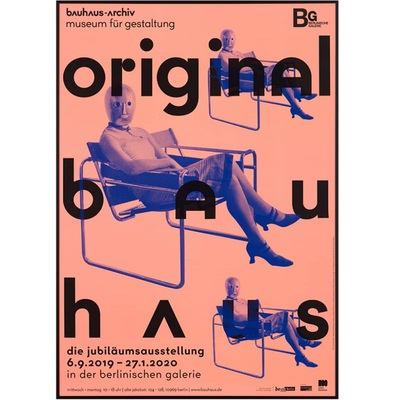 바우하우스 아트 포스터 Bauhaus - Original bauhaus, been to mask Art Poster