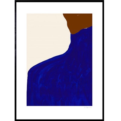 로지 맥기네스 아트 포스터 Rosie McGuinness - Blue Skirt Brown Jumper Art Poster